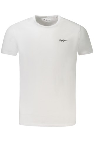 KOSZULKA Z KRÓTKIM RĘKAWEM PEPE JEANS MĘSKA BIAŁA (Bianco)