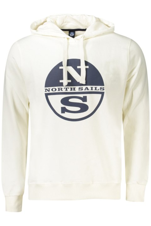 NORTH SAILS MĘSKA BLUZA Z ROZPINANYM NA ZAMEK BIAŁA (Bianco) NORTH SAILS MĘSKA BLUZA Z ROZPINANYM NA ZAMEK BIAŁA (Bianco)