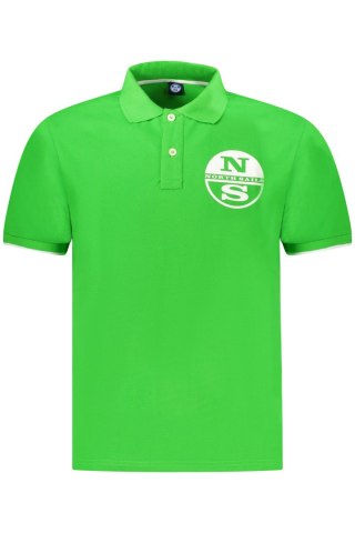 NORTH SAILS MĘSKA KOSZULKA POLO Z KRÓTKIM RĘKAWEM W KOLORZE ZIELONYM (Verde)