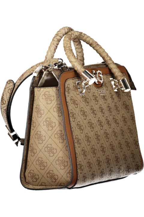 TORBA DAMSKA GUESS JEANS BEŻOWA (Beige) TORBA DAMSKA GUESS JEANS BEŻOWA (Beige)