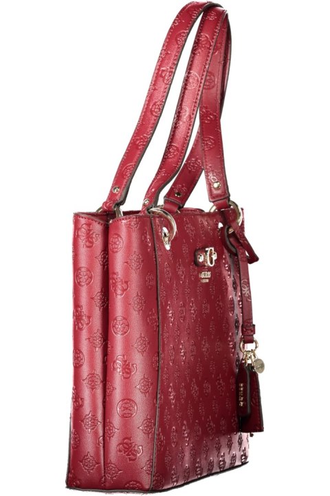 TORBA DAMSKA GUESS JEANS CZERWONA (Rosso) TORBA DAMSKA GUESS JEANS CZERWONA (Rosso)