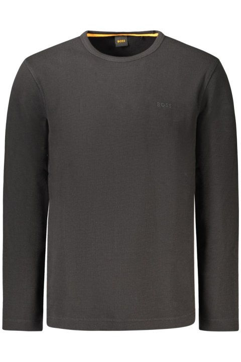 HUGO BOSS KOSZULA Z DŁUGIM RĘKAWEM MĘSKA CZARNA (Nero) HUGO BOSS KOSZULA Z DŁUGIM RĘKAWEM MĘSKA CZARNA (Nero)