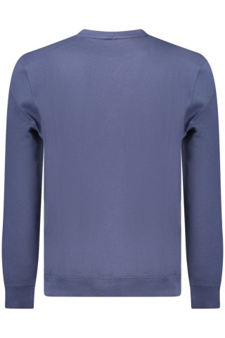 HUGO BOSS MĘSKA BLUZA Z ROZPINANYM NA ZAMEK NIEBIESKA (Blu)