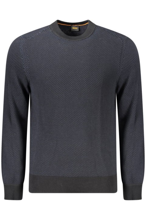 HUGO BOSS MĘSKI CZARNY SWETER (Nero)