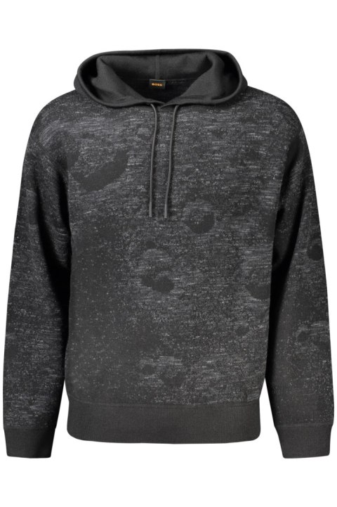 HUGO BOSS MĘSKI CZARNY SWETER (Nero)