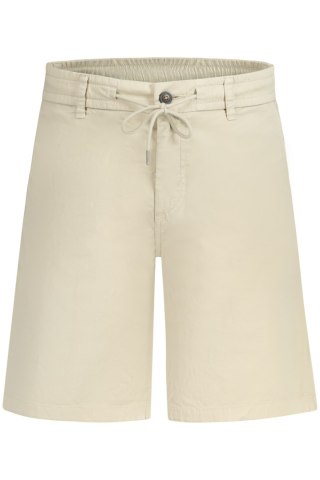 HUGO BOSS MĘSKIE KRÓTKIE SPODNIE BEŻOWE (Beige)