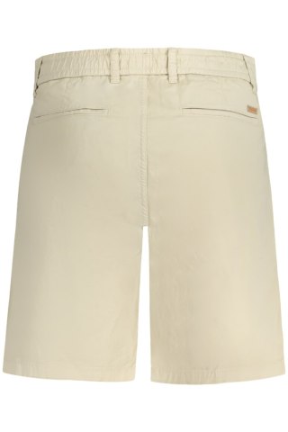 HUGO BOSS MĘSKIE KRÓTKIE SPODNIE BEŻOWE (Beige)