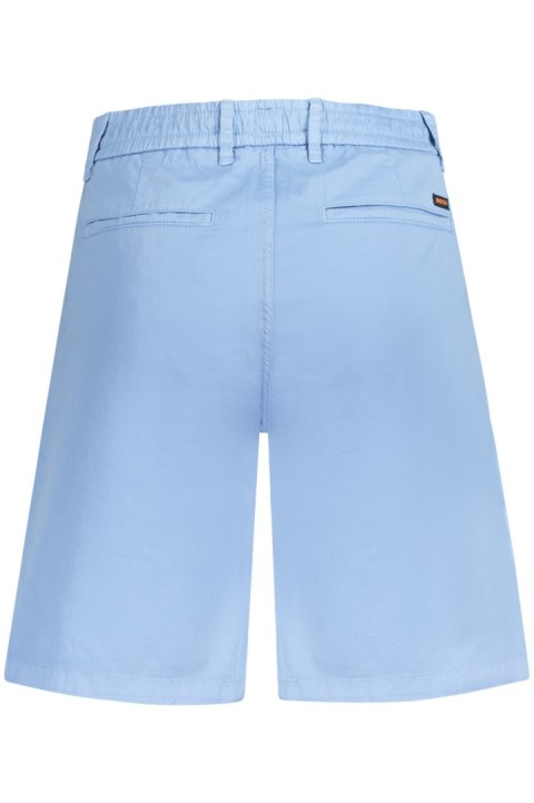 HUGO BOSS MĘSKIE KRÓTKIE SPODNIE NIEBIESKIE (Azzurro) HUGO BOSS MĘSKIE KRÓTKIE SPODNIE NIEBIESKIE (Azzurro)