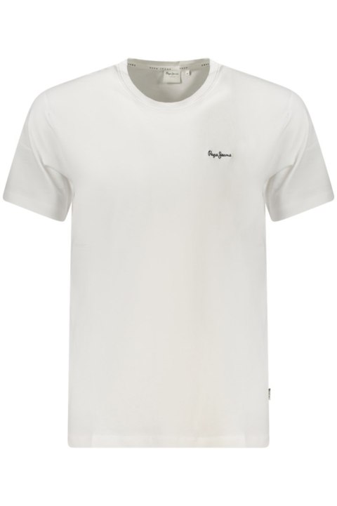 KOSZULKA Z KRÓTKIM RĘKAWEM PEPE JEANS MĘSKA BIAŁA (Bianco) KOSZULKA Z KRÓTKIM RĘKAWEM PEPE JEANS MĘSKA BIAŁA (Bianco)