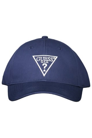 GUESS JEANS MĘSKA CZAPKA NIEBIESKA (Blu)