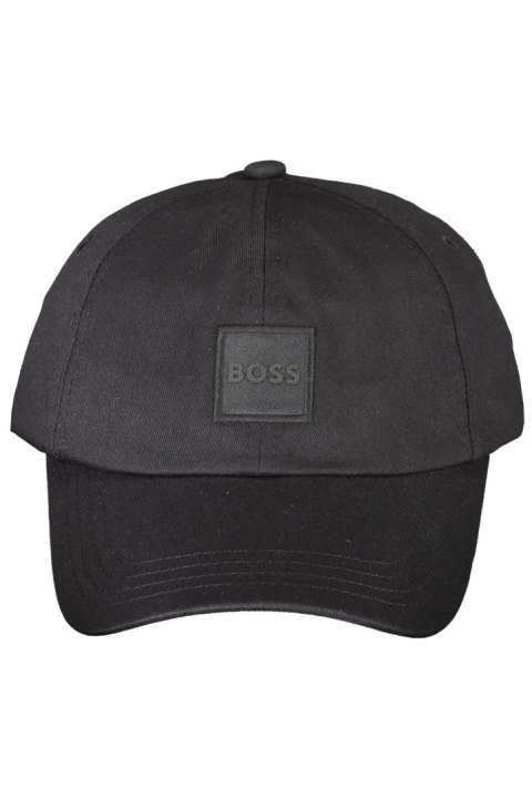 HUGO BOSS MĘSKI CZAPKA CZARNA (Nero)