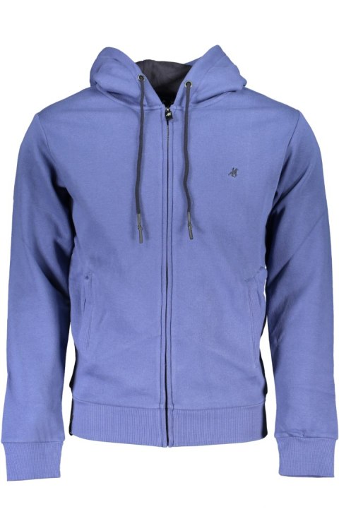 NIEBIESKA BLUZA MĘSKA Z ZAMKIEM POLO US GRAND (Blu) NIEBIESKA BLUZA MĘSKA Z ZAMKIEM POLO US GRAND (Blu)