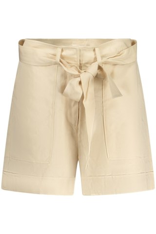 SPODNIE JEANSOWE GUESS KRÓTKIE DAMSKIE BEŻOWE (Beige)