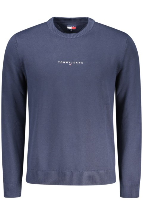 TOMMY HILFIGER MĘSKI NIEBIESKI SWETER (Blu)