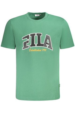 KOSZULKA FILA Z KRÓTKIM RĘKAWEM MĘSKA ZIELONA (Verde)