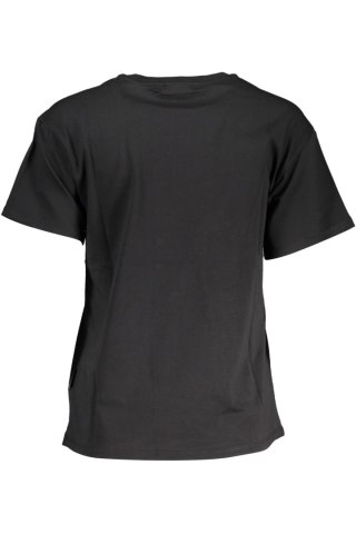 DAMSKI T-SHIRT Z KRÓTKIM RĘKAWEM NAPAPIJRI CZARNY (Nero)