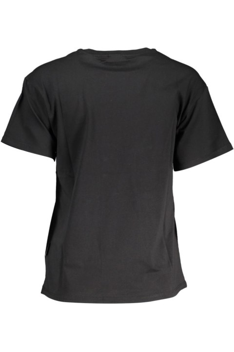 DAMSKI T-SHIRT Z KRÓTKIM RĘKAWEM NAPAPIJRI CZARNY (Nero) DAMSKI T-SHIRT Z KRÓTKIM RĘKAWEM NAPAPIJRI CZARNY (Nero)
