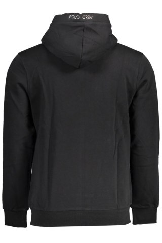 LA MARTINA MĘSKA BLUZA Z ZAPIĘCIEM NA ZAMEK (Nero)
