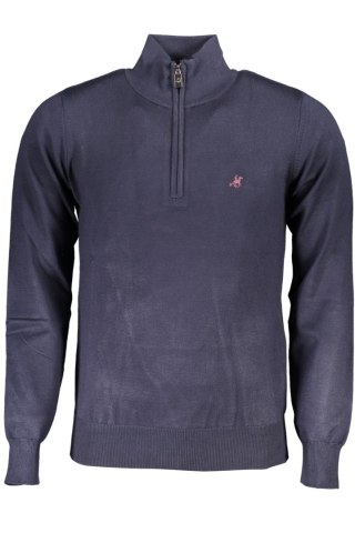 NIEBIESKA KOSZULA MĘSKA POLO US GRAND (Blu)