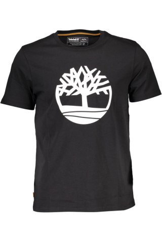 T-SHIRT MĘSKI Z KRÓTKIM RĘKAWEM TIMBERLAND CZARNY (Nero)