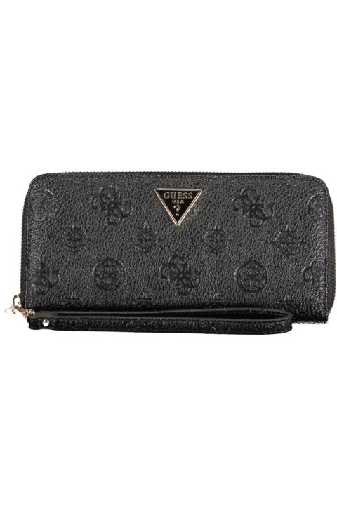 CZARNY PORTFEL DAMSKI GUESS JEANS (Nero) CZARNY PORTFEL DAMSKI GUESS JEANS (Nero)