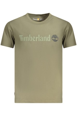 TIMBERLAND KOSZULKA Z KRÓTKIM RĘKAWEM MĘSKA ZIELONA (Verde)