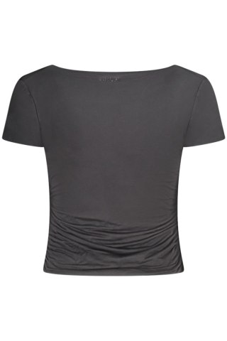 KOSZULKA Z KRÓTKIM RĘKAWEM GUESS JEANS DAMSKA CZARNA (Nero)