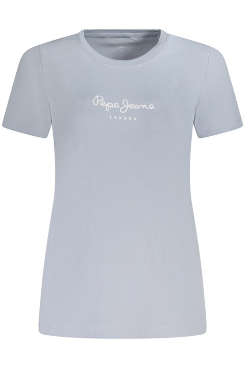 PEPE JEANS KOSZULKA Z KRÓTKIM RĘKAWEM DAMSKA NIEBIESKA (Azzurro) PEPE JEANS KOSZULKA Z KRÓTKIM RĘKAWEM DAMSKA NIEBIESKA (Azzurro)