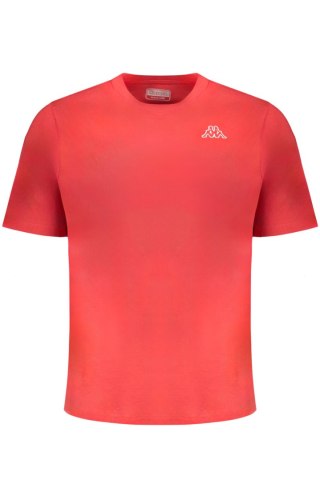 T-SHIRT MĘSKI Z KRÓTKIM RĘKAWEM KAPPA CZERWONY (Rosso)