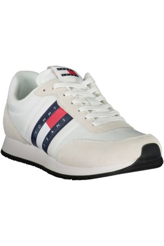BIAŁY MĘSKIE BUTY SPORTOWE TOMMY HILFIGER (Bianco)