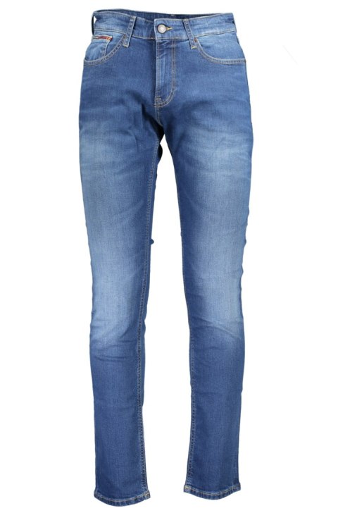 TOMMY HILFIGER MĘSKIE JEANSY JEANSOWE NIEBIESKIE (Blu) TOMMY HILFIGER MĘSKIE JEANSY JEANSOWE NIEBIESKIE (Blu)