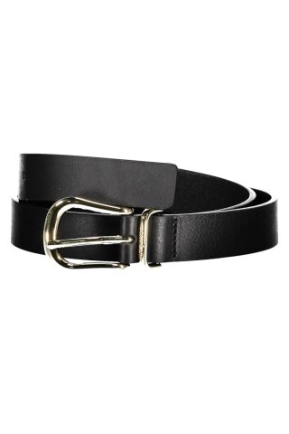 SKÓRZANY PASEK TOMMY HILFIGER CZARNY DAMSKI (Nero)