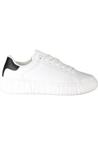 BIAŁY MĘSKIE BUTY SPORTOWE TOMMY HILFIGER (Bianco)