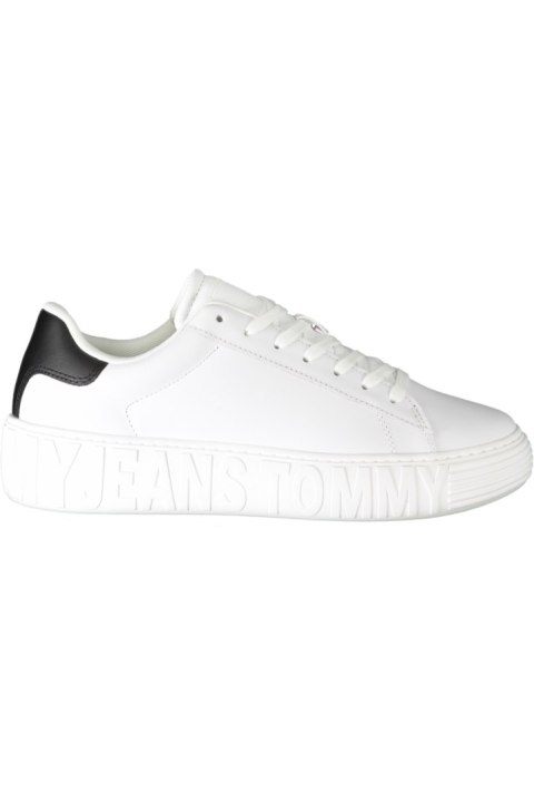 BIAŁY MĘSKIE BUTY SPORTOWE TOMMY HILFIGER (Bianco) BIAŁY MĘSKIE BUTY SPORTOWE TOMMY HILFIGER (Bianco)