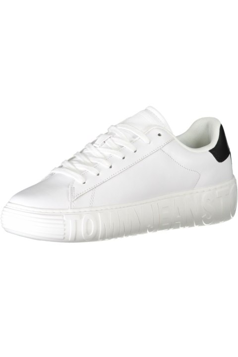BIAŁY MĘSKIE BUTY SPORTOWE TOMMY HILFIGER (Bianco) BIAŁY MĘSKIE BUTY SPORTOWE TOMMY HILFIGER (Bianco)