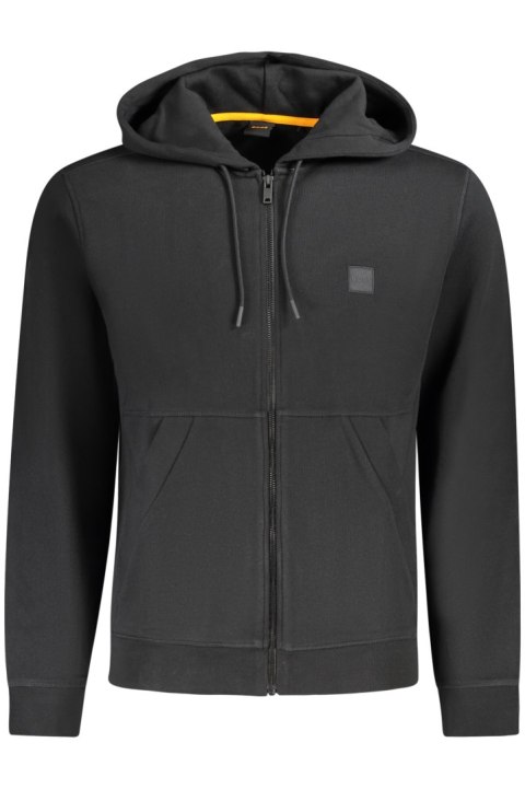 BOSS MĘSKA BLUZA Z ROZPINANYM NA ZAMEK CZARNA (Nero) BOSS MĘSKA BLUZA Z ROZPINANYM NA ZAMEK CZARNA (Nero)