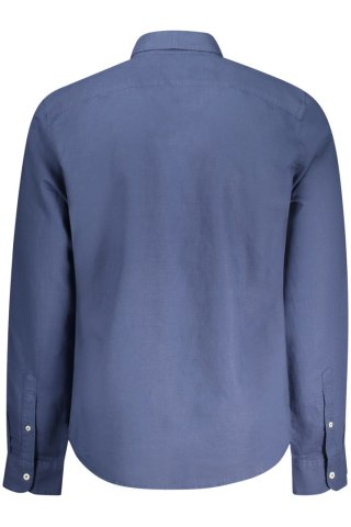 TIMBERLAND KOSZULKA Z DŁUGIM RĘKAWEM MĘSKA NIEBIESKA (Blu)